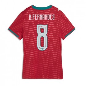 Portugal Bruno Fernandes #8 Hemmakläder Dam VM 2026 Kortärmad